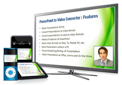 Share Video formats on iPod, TV, Pocket PC, etc.